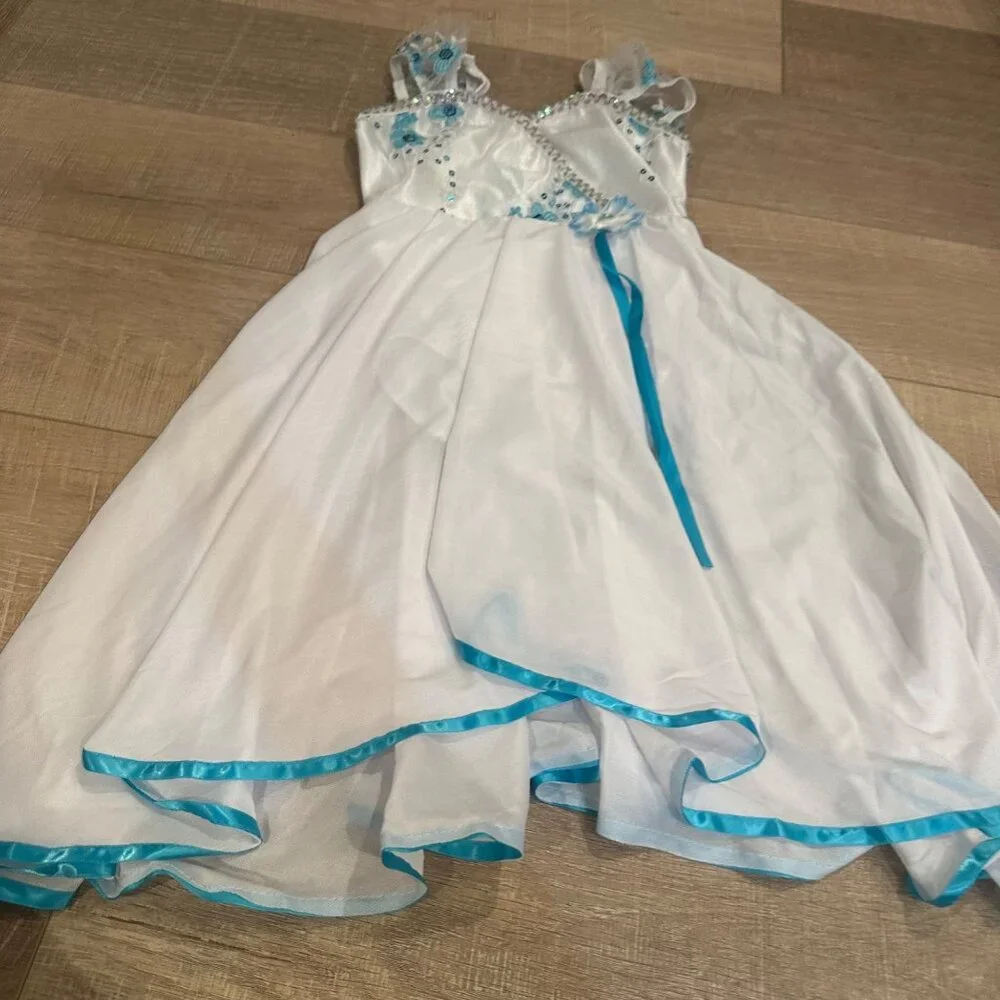 CURTAIN CALL GIRLS COMPETITION DANCE COSTUME JAZZ BALLET LYRICAL CHILD SMALL E22